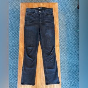 Paige Jeans - The Cindy - Washed Black Denim - Size 25
